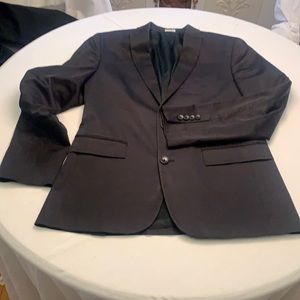 Men’s Calvin Klein Black Cotton SlimFit blazer.Purchased in NYC on 5th Ave.